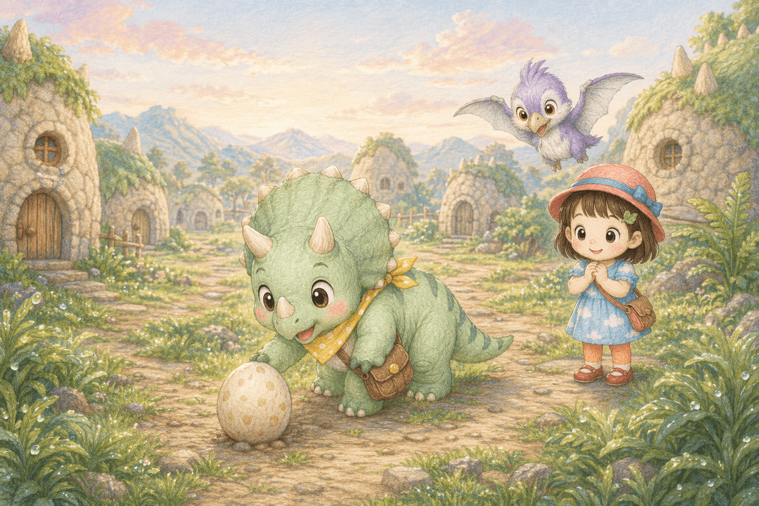 『たまごのひみつと はじめてのともだち』の挿絵その1