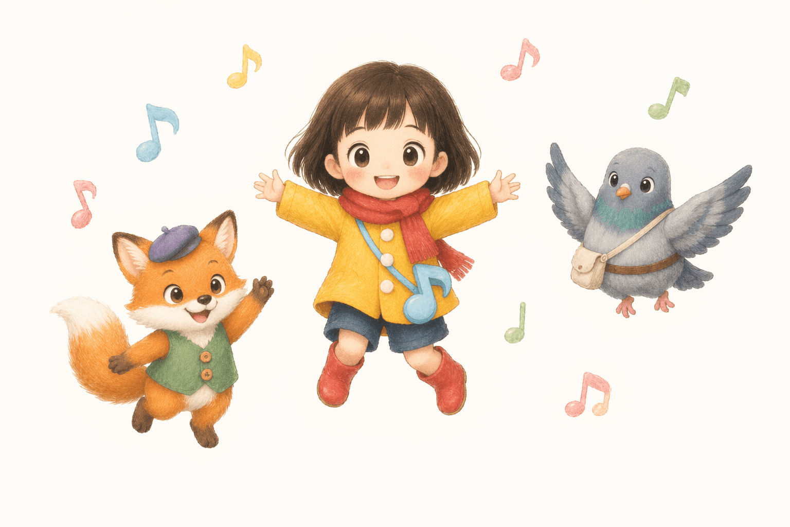 絵本『おとさがしのまち』の表紙